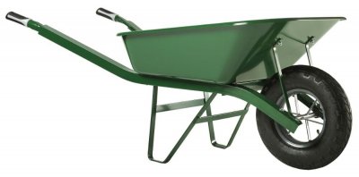 HAEMMERLIN  - Brouette Pro Select Bati Plus 100L Peinte Verte Roue Gonfl&eacute;e -302334106