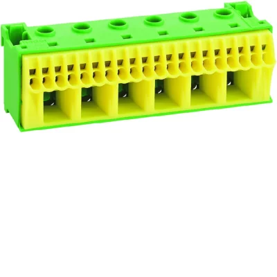 HAGER  - Bornier terre sans vis 20x4mm2 + 6x25mm2 KN26E
