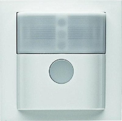 HAGER  &ndash; D&eacute;tecteur Mouvement Confort 1,1 m avec interface Blanc polaire
