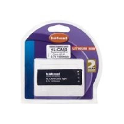 HAHNEL  Batterie Li-Ion Equivalente Casio NP-50 3,7 V 1000 mAh