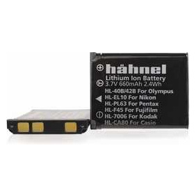 UNISEX Hahnel Batterie Li-Ion Equivalente Olympus Li-40B/42B 3,7 V 660 mAh