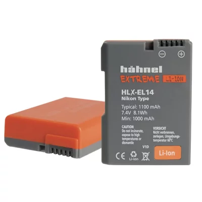 HAHNEL  EXTREME - Batterie Li-ion compatible Nikon EN-EL14 - HLX-EL14