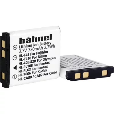 HAHNEL  HL-F45 Batterie Li-Ion &eacute;quivalente FujiFilm NP-45 3,7 V 720 mAh