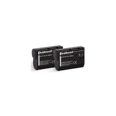 HAHNEL  Pack Double Batterie Nikon EN-EL15