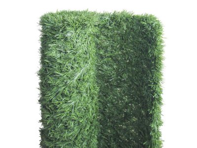 JARDIDECO Haie artificielle Super Deluxe 243 brins 18 m - 6 rouleaux 3 x 1,50 m -