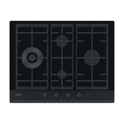 HAIER  Havg5d4hb Gas Hob 4 Burners 65 Cm Argent&eacute;