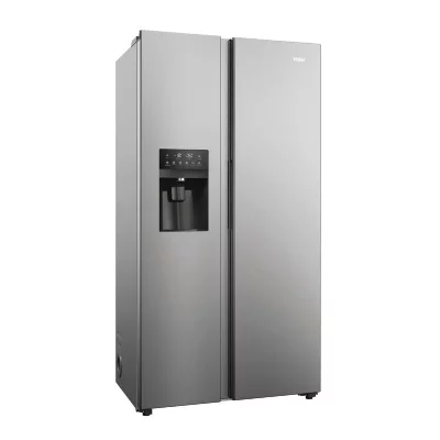 HAIER  R&eacute;frig&eacute;rateur am&eacute;ricain  HSR3918EIMP_ 515L Platinium Acier