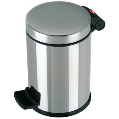 HAILO  0704-060 poubelle &agrave; p&eacute;dale pour salle de bains trento 4 inox