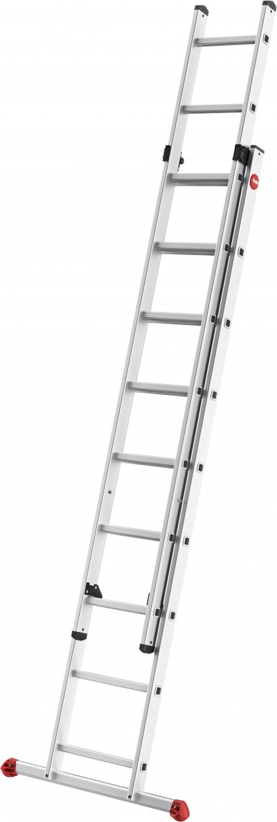 HAILO  &Eacute;chelle Coulissante &agrave; Main Profistep Duo, 2 x 9 &Eacute;chelons