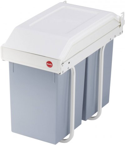 HAILO  Multi-box 2x15 - Poubelle encastrable 30 L