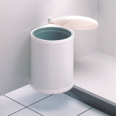 HAILO  - Poubelle de placard Compact-Box Taille m 15 l Blanc 3555-001