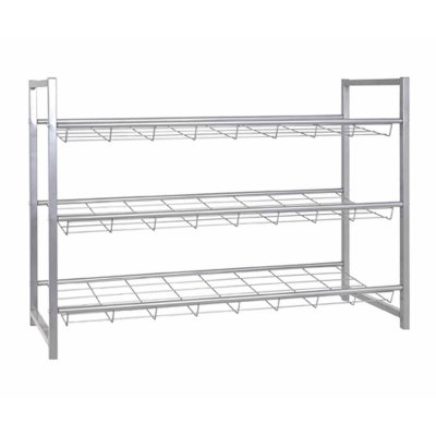Haku M&ouml;bel 38717&nbsp;&Eacute;tag&egrave;re &agrave; Chaussures Aluminium 80 x 30 x 60 cm