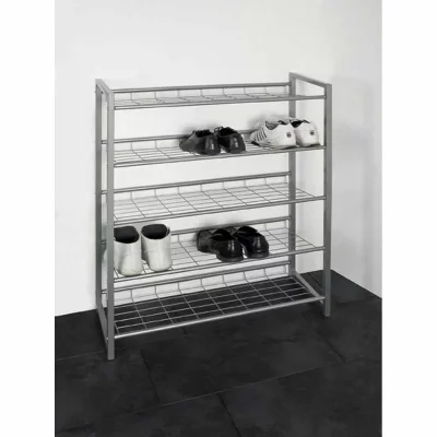 Haku M&ouml;bel 38728 &Eacute;tag&egrave;re pour Chaussures Aluminium 30 x 80 x 106 cm