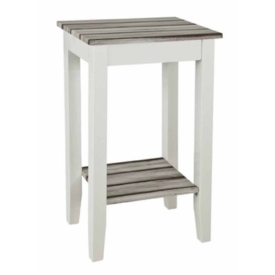 Haku M&ouml;bel 51147 Console Blanc/Maritime/Pin-40 x 30 x 69 cm