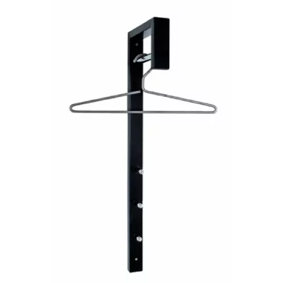 GENERIQUE Haku M&ouml;bel 89545 Garde Robe Murale Tube d'Acier Chrom&eacute;/Noir