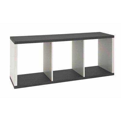 GENERIQUE Haku M&ouml;bel &Eacute;tag&egrave;re, Mdf, Blanc Aspect Granit, L 117 X P 30 X H 50 cm