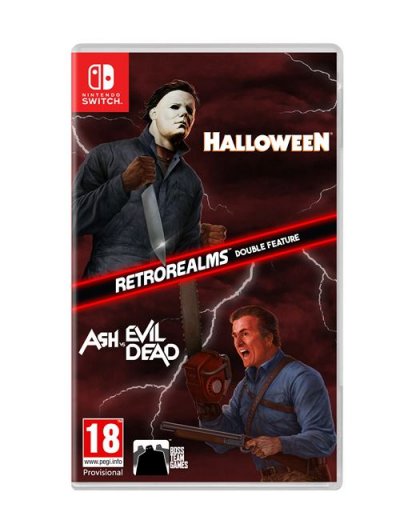 PREMIUM Halloween & Ash vs Evil Dead Retro Realms Double Feature Nintendo Switch 