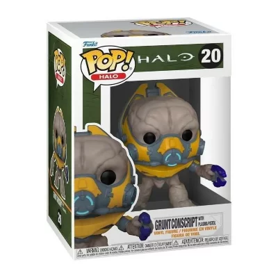 FUNKO Halo infinite - figurine pop! Grunt w/weapon 9 cm