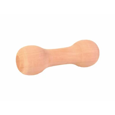 TRIXIE Halt&egrave;re de traction en bois ronde 125 g pour chien