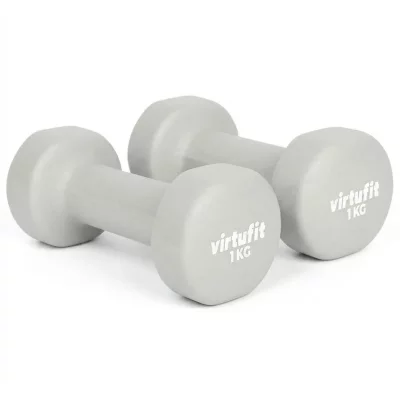 VIRTUFIT Halt&egrave;re en vinyle  Pro (x2)