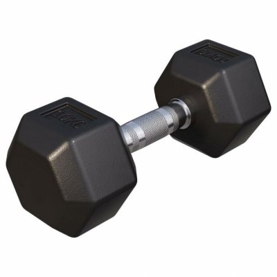 GORILLA SPORTS Halteres hexagonaux  pro de 2 a 50 kg poids 10 kg
