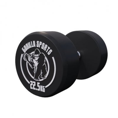 GORILLA SPORTS Halt&egrave;res ronds Caoutchouc - De 2,5 &agrave; 40 KG