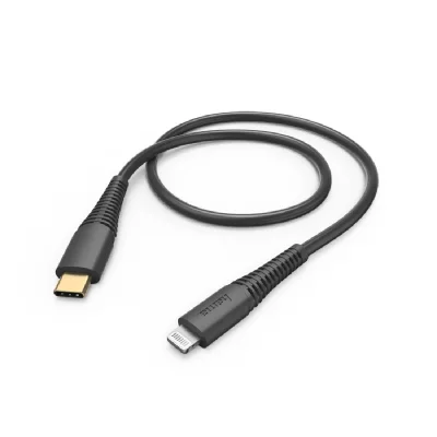 HAMA  00183308 C&acirc;ble de Charge/Donn&eacute;es, USB-C/Lightning, 1, 5 M, Noir