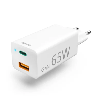HAMA  201643 65w Usb-a/usb-c Charger Clair