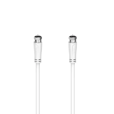 HAMA  C&acirc;ble de raccordement satellite fiche F vers fiche F 3 m 90 dB