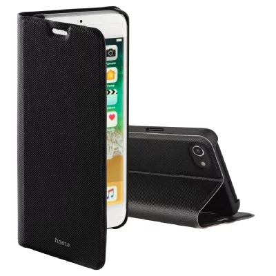 HAMA  &Eacute;tui portefeuille ""Slim Pro"" pour Apple iPhone 6/6s/7/8, noir