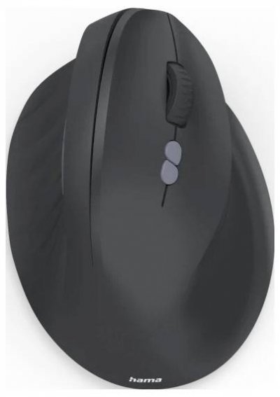 HAMA  EWM-500R Souris sans fil optique noir 7 Boutons 1800 dpi ergonomique
