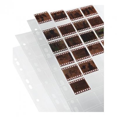HAMA  Feuillets N&eacute;gatifs Transparents 24x36mm x25
