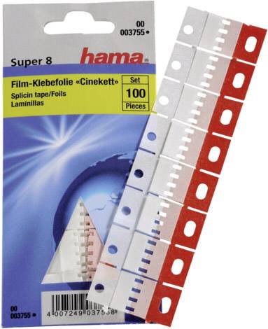 HAMA  Film Splicing Tape Cinekett S 8 100 Units Rouge,Blanc