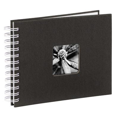 HAMA  Fine Art Spiral 24x17 Cm 50 White Pages Photo Album Gris
