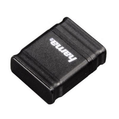 HAMA  FlashPen Smartly Cl&eacute; USB 2.0 Noir 10Mo/s 64Go