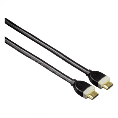 HAMA  HDMI Connecting Cable - C&acirc;ble HDMI - HDMI m&acirc;le pour HDMI m&acirc;le - 5 m - blind&eacute; - noir