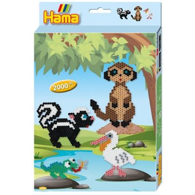 HAMA  jeu de perles &agrave; enfiler animaux junior 2007-part