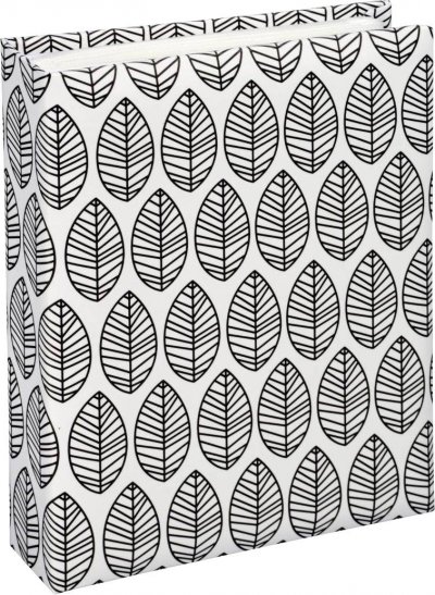 HAMA  La Fleur Mini 10x15 Cm 40 Photos Photo Album Blanc,Noir
