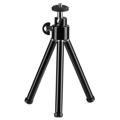 HAMA  - Mini tr&eacute;pieds, 14-21 cm, 124 g, t&ecirc;te 3D, Pieds en 2 Sections, Noir