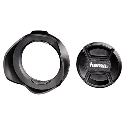 HAMA  Pare-soleil ""Tulipe"" avec bouchon d&acute;objectif, universel, 52 mm
