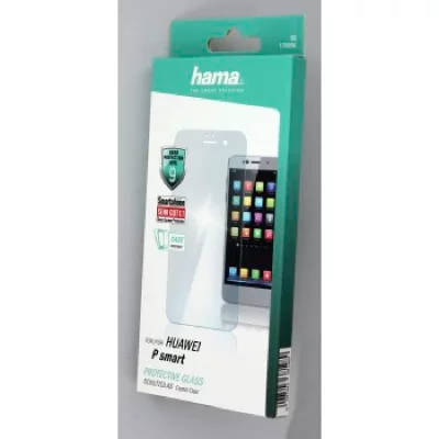 HAMA  Protection d&rsquo;&eacute;cran en verre v&eacute;ritable pour Huawei P smart