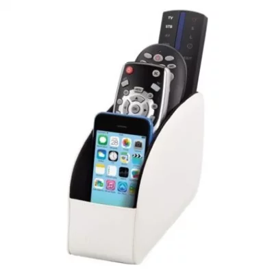 HAMA  Rangeur pour t&eacute;l&eacute;commandes blanc