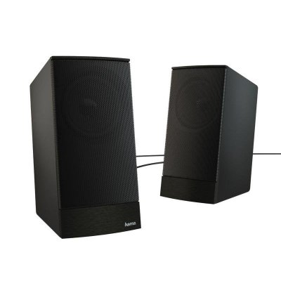 HAMA  Sonic LS-208 Haut-parleurs pour PC noir