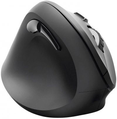 HAMA  Souris verticale, ergonomique EMW-500L pour gaucher Sans fil Noir