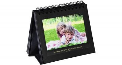 HAMA  Spiral Book Stand 11x15 Cm For 12 Bilder Photo Album Noir