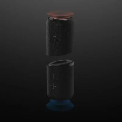 HAMA  Twin 2.0 - Enceinte sans fil Bluetooth - Noir