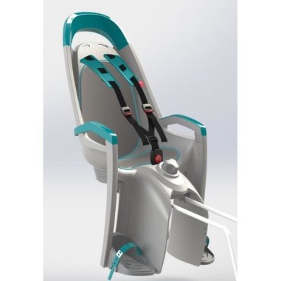 HAMAX  Amaze Rear Child Bike Seat Gris Max 22 kg Gar&ccedil;on