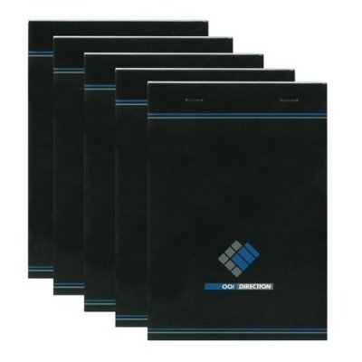 HAMELIN  Bloc Direction 70 Grammes Format 21 X 29,7 R&egrave;glure 5x5 Agraf&eacute;
