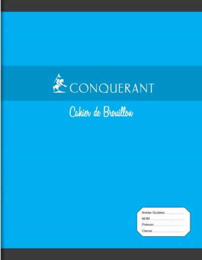 OXFORD Hamelin - Cahier brouillon 17x22 cm - 96 pages grands carreaux 56g