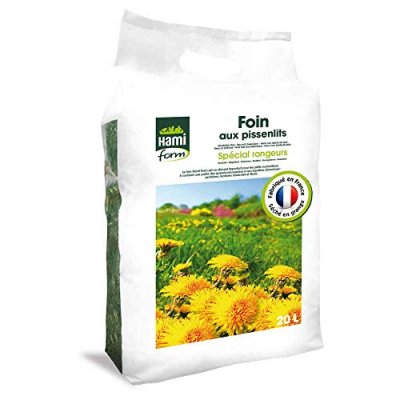HAMI FORM  HF Heno Premium pour rongeurs avec Dents de Lion 20 l